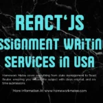 Reactjs assignment writing service